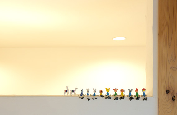 「趣味を拘り尽くすための家」照明人形