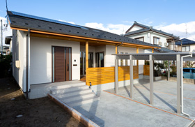 「心から幸福を感じる家」外観