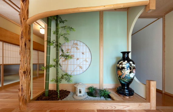 「純和風に拘り尽くす家」床の間