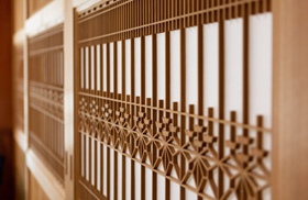 「純和風に拘り尽くす家」組子障子