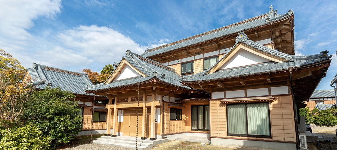 「純和風に拘り尽くす家」外観