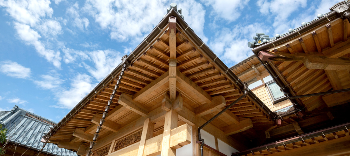 「純和風に拘り尽くす家」外観