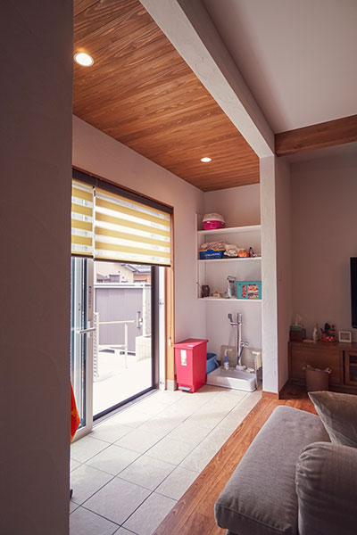 「家族三世代が集う家」ドッグスペース