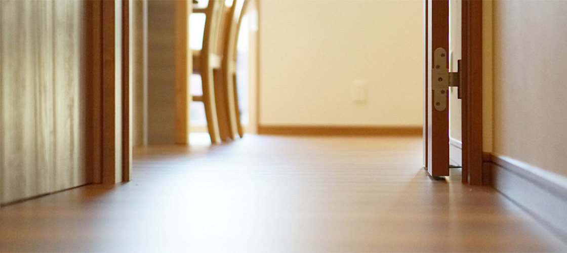 「家族三世代が集う家」廊下